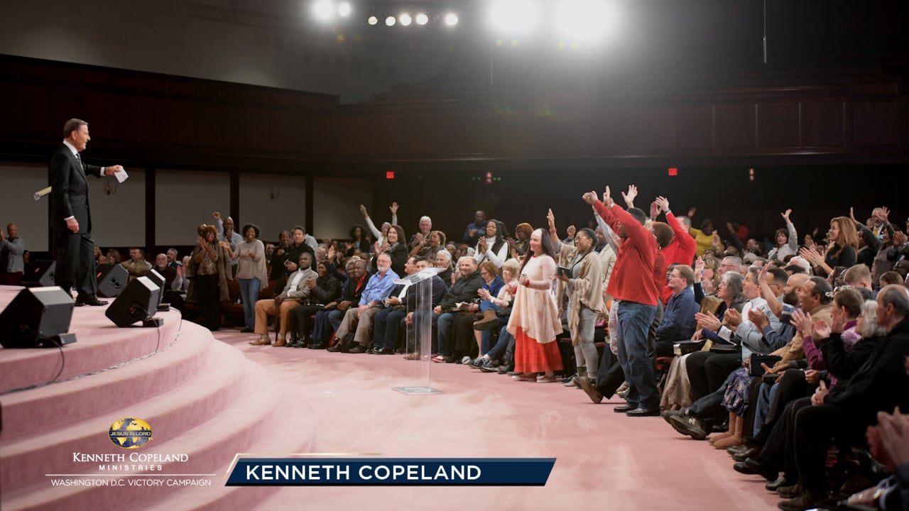 Learn to hear the voice of the Lord and how He wants you to give during this final offering message by Kenneth Copeland during the 2018 Washington, D.C. Victory Campaign. Learn to hear the voice of the Lord and how He wants you to give during this final offering message by Kenneth Copeland during the 2018 Washington, D.C. Victory Campaign.