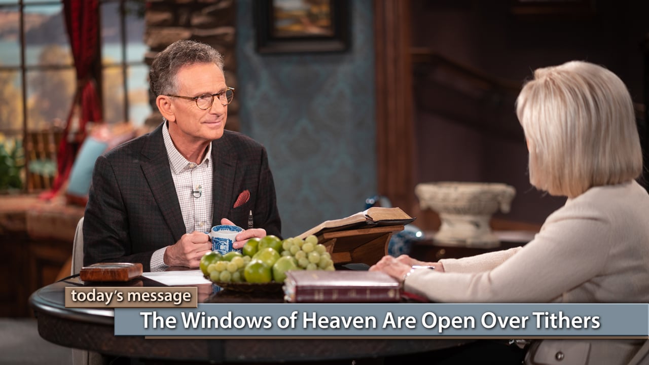 If you’re a tither, the windows of heaven are open over you! Watch Gloria Copeland and George Pearsons on Believer’s Voice of Victory, as they share how a tither can expect a great flood of every kind of provision. Don’t close the windows—tithe and expect to be showered with blessing after blessing! If you’re a tither, the windows of heaven are open over you! Watch Gloria Copeland and George Pearsons on Believer’s Voice of Victory, as they share how a tither can expect a great flood of every kind of provision. Don’t close the windows—tithe and expect to be showered with blessing after blessing!