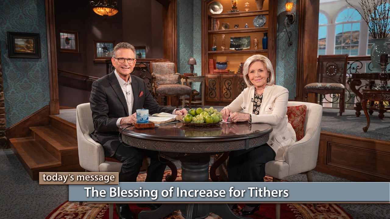 Tithing is the way to never go without! Find out how, on Believer’s Voice of Victory, as Gloria Copeland and George Pearsons share about the blessing of increase for tithers and how you, as a tither, can expect to live in complete prosperity! Tithing is the way to never go without! Find out how, on Believer’s Voice of Victory, as Gloria Copeland and George Pearsons share about the blessing of increase for tithers and how you, as a tither, can expect to live in complete prosperity!