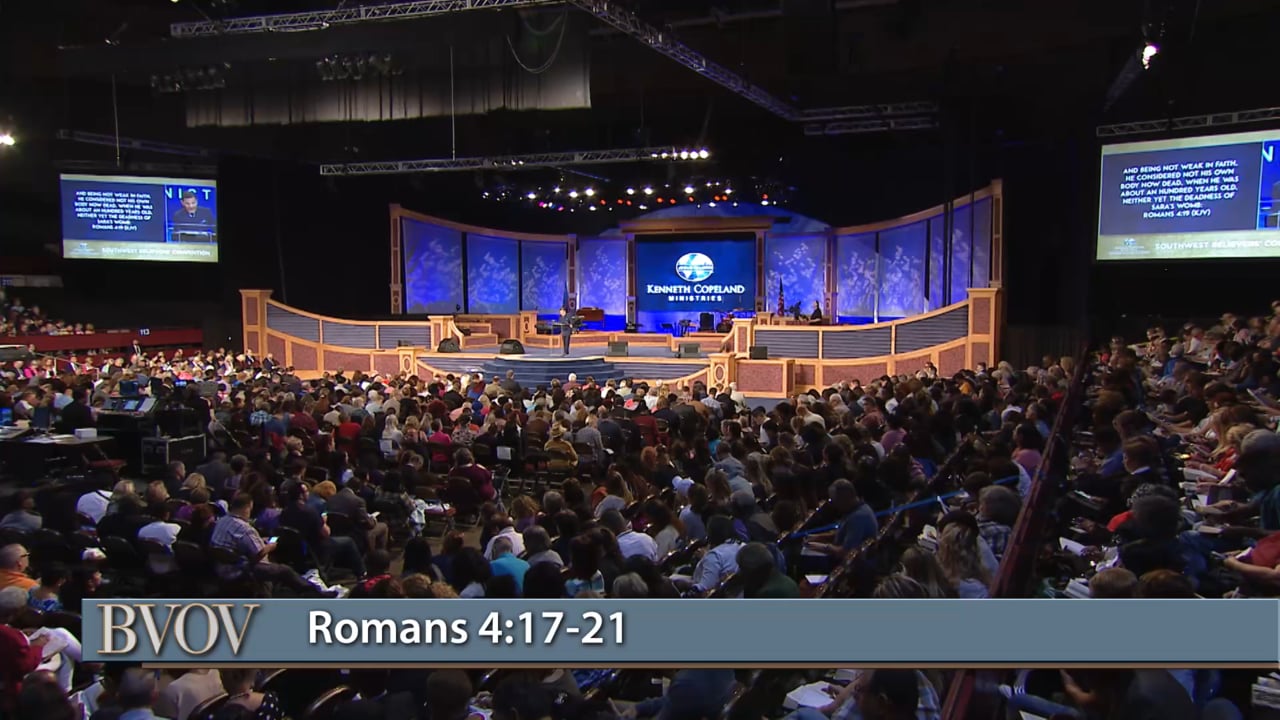 Join Kenneth Copeland today, on the Believer’s Voice of Victory, as he teaches on faith that gives glory to God. Get back to the basics of faith, be strong in it and know without a doubt that God can do what He has promised. Join Kenneth Copeland today, on the Believer’s Voice of Victory, as he teaches on faith that gives glory to God. Get back to the basics of faith, be strong in it and know without a doubt that God can do what He has promised.
