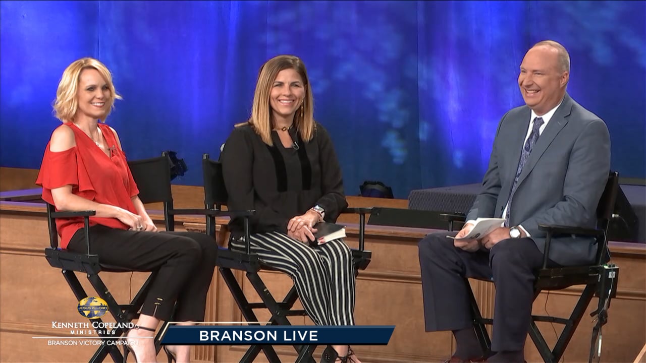 Join Tim Fox just before the final session of the 2019 Branson Victory Campaign as he sits down with Kellie Copeland and Jerriann Savelle to discuss the powerful topics they tackle on their new show, Kellie and Jerri, airing on the Believers’ Voice of Victory Network (BVOVN). Then, tune in for a fun conversation with Dr. Jerry Savelle, as he shares his path to ministry and the humorous events he experienced along the way. Join Tim Fox just before the final session of the 2019 Branson Victory Campaign as he sits down with Kellie Copeland and Jerriann Savelle to discuss the powerful topics they tackle on their new show, Kellie and Jerri, airing on the Believers’ Voice of Victory Network (BVOVN). Then, tune in for a fun conversation with Dr. Jerry Savelle, as he shares his path to ministry and the humorous events he experienced along the way.