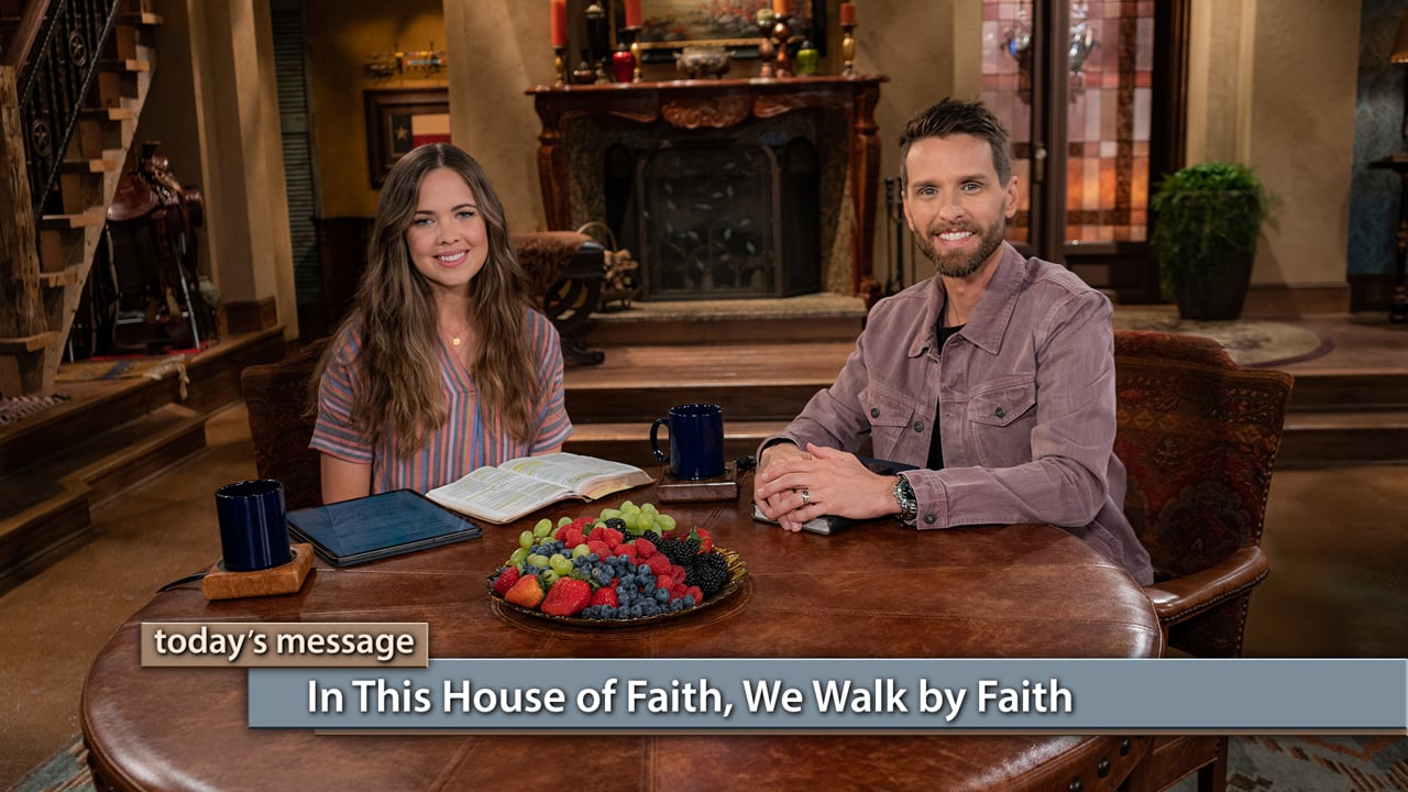Join Jeremy and Sarah Pearsons on Believer’s Voice of Victory as they share how being part of the household of faith means we are different from the world—we live differently, we believe differently, and we have victories where others suffer failures. Learn how walking by faith means we never, ever quit, but we keep walking even when we’re weary. In this house of faith, we walk by faith! Join Jeremy and Sarah Pearsons on Believer’s Voice of Victory as they share how being part of the household of faith means we are different from the world—we live differently, we believe differently, and we have victories where others suffer failures. Learn how walking by faith means we never, ever quit, but we keep walking even when we’re weary. In this house of faith, we walk by faith!