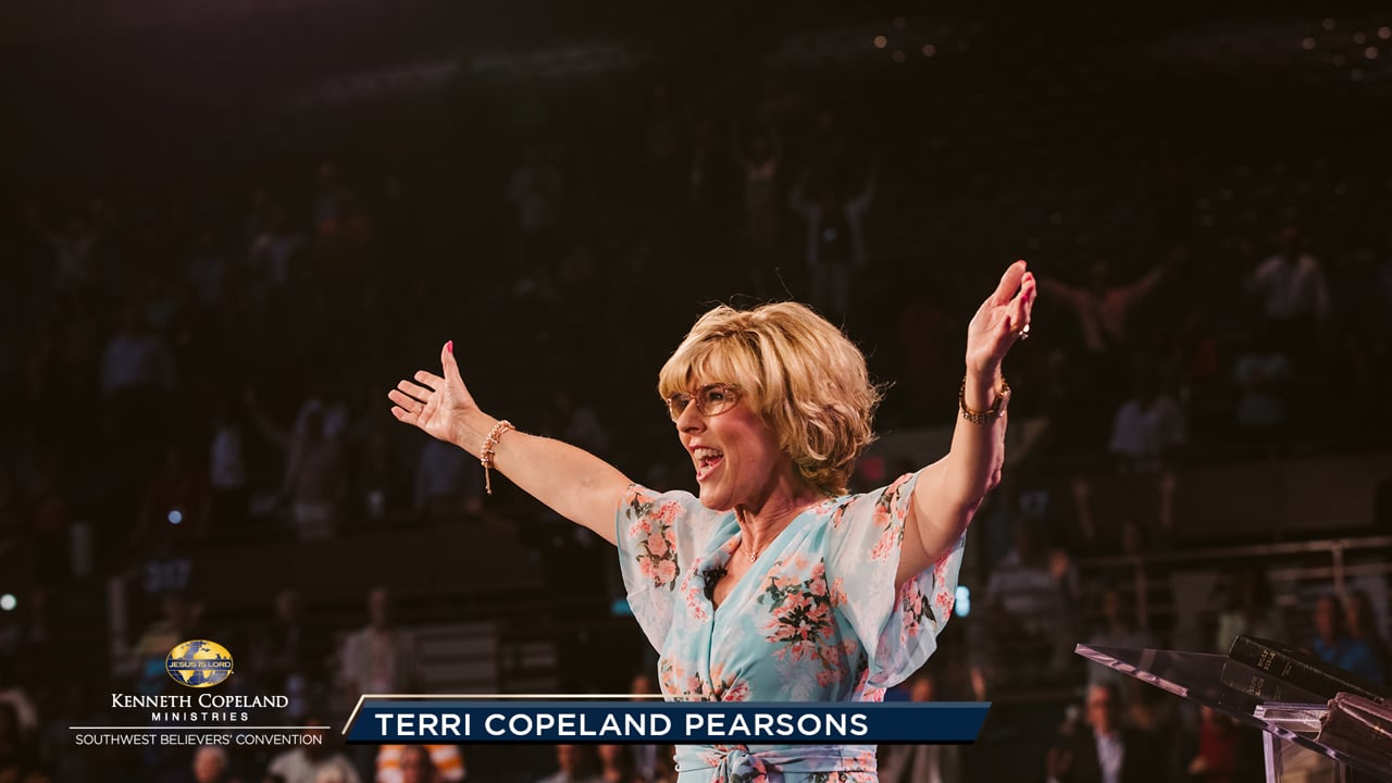 The Holy Spirit is here to lead us, but we must watch for Him and follow Him in our praying. At the 2019 Southwest Believers’ Convention, join Ps. Terri Copeland Pearsons as she teaches how to set a direction and purpose for prayer. Praying in tongues takes the “unseen” and manifests it in the “seen.” The Holy Spirit is here to lead us, but we must watch for Him and follow Him in our praying. At the 2019 Southwest Believers’ Convention, join Ps. Terri Copeland Pearsons as she teaches how to set a direction and purpose for prayer. Praying in tongues takes the “unseen” and manifests it in the “seen.”
