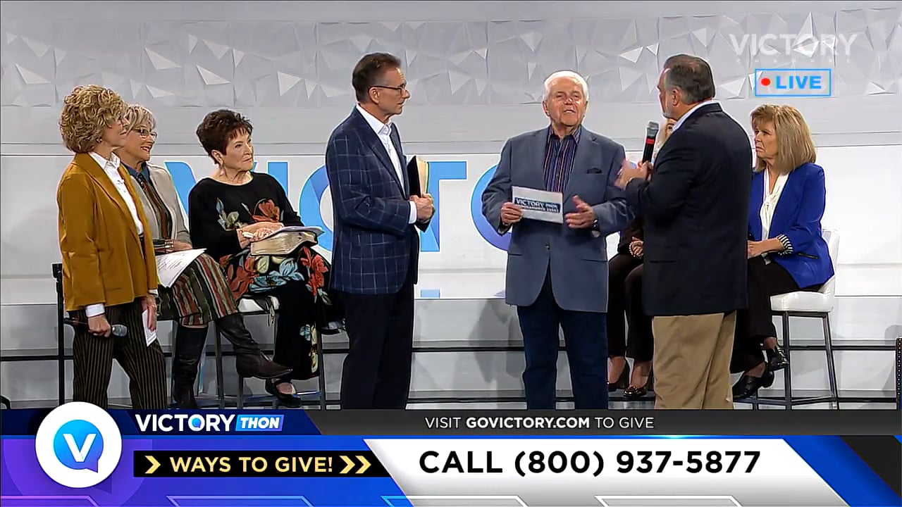 Watch Jesse Duplantis as he hosts the second session of the 2019 VICTORYthon Programmers’ Event! Special guests include Keith Moore, David and Nicole Crank, Gary and Drenda Kessee and Billye Brim to name just a few. Hear powerful words of faith from VICTORY Channel programmers and testimonies from viewers helping spread VICTORY Channel all over the world! Watch Jesse Duplantis as he hosts the second session of the 2019 VICTORYthon Programmers’ Event! Special guests include Keith Moore, David and Nicole Crank, Gary and Drenda Kessee and Billye Brim to name just a few. Hear powerful words of faith from VICTORY Channel programmers and testimonies from viewers helping spread VICTORY Channel all over the world!