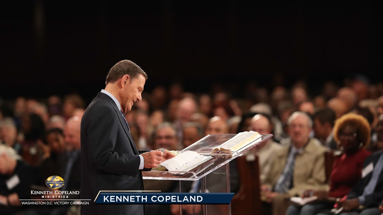 Everything with God is based on covenant. At the 2019 Washington, D.C. Victory Campaign, Kenneth Copeland shares the reason for covenant and how we have the covenant-keeping God living in us now, planning our lives. Learn how to “consider Him” in the face of debt, sickness and all of life’s struggles. Everything with God is based on covenant. At the 2019 Washington, D.C. Victory Campaign, Kenneth Copeland shares the reason for covenant and how we have the covenant-keeping God living in us now, planning our lives. Learn how to “consider Him” in the face of debt, sickness and all of life’s struggles.