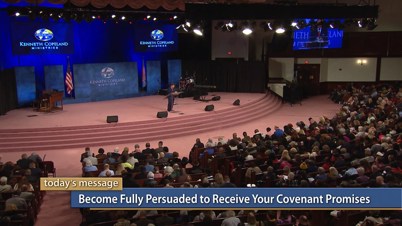 Just simple belief in God’s covenant promises won’t cause you to access them. Join Kenneth Copeland on Believer’s Voice of Victory as he explains another key to receiving your covenant promises. Find out how to become fully persuaded and decide once and for all that what God said is what He will do! Just simple belief in God’s covenant promises won’t cause you to access them. Join Kenneth Copeland on Believer’s Voice of Victory as he explains another key to receiving your covenant promises. Find out how to become fully persuaded and decide once and for all that what God said is what He will do!