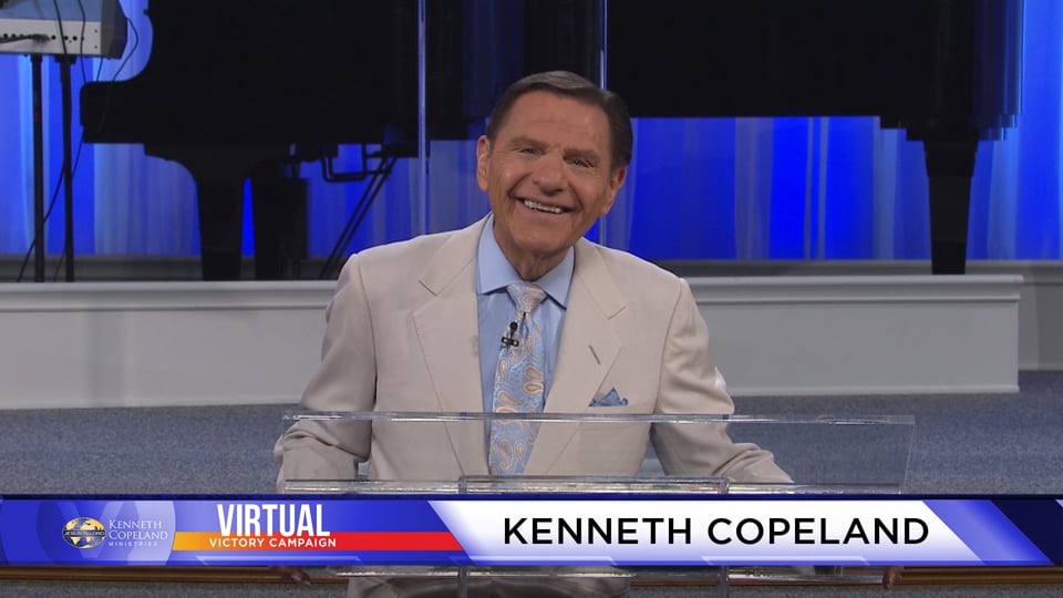 We are already in right-standing with God! At the 2020 Virtual Victory Campaign, Kenneth Copeland continues teaching about being the righteousness of God. He is not holding sins against us. Jesus bore them all. They were purged and when we become aware of it, there will be no more sin-consciousness. We are already in right-standing with God! At the 2020 Virtual Victory Campaign, Kenneth Copeland continues teaching about being the righteousness of God. He is not holding sins against us. Jesus bore them all. They were purged and when we become aware of it, there will be no more sin-consciousness.