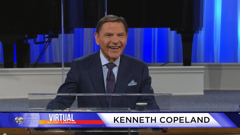 Using your God-given authority is part of “…calling those things which be not as though they were” (Romans 4:17, KJV). At the 2020 Virtual Victory Campaign, Kenneth Copeland talks about God’s nature in us which allows us to “call those things.” Seeing doesn’t release THE BLESSING but believing does! Using your God-given authority is part of “…calling those things which be not as though they were” (Romans 4:17, KJV). At the 2020 Virtual Victory Campaign, Kenneth Copeland talks about God’s nature in us which allows us to “call those things.” Seeing doesn’t release THE BLESSING but believing does!