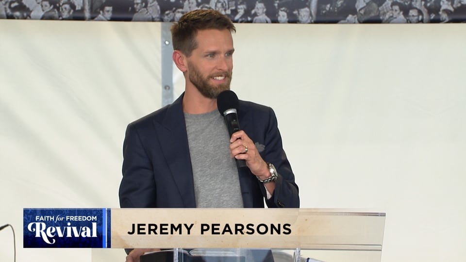 At the 2020 Faith for Freedom Revival, Jeremy Pearsons talks about the first thing God gave to man: freedom. It was because God gave man a choice. If you have no choice, you are not really free. The devil always enslaves. God’s plan is to always lead us out. He has one thing on His mind—your freedom! At the 2020 Faith for Freedom Revival, Jeremy Pearsons talks about the first thing God gave to man: freedom. It was because God gave man a choice. If you have no choice, you are not really free. The devil always enslaves. God’s plan is to always lead us out. He has one thing on His mind—your freedom!