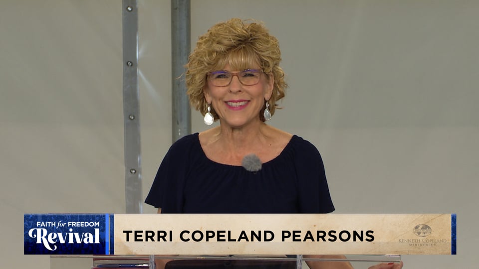 At the 2020 Faith for Freedom Revival, Ps. Terri Copeland Pearsons intercedes for this nation. The USA was founded in order to serve mankind with the gospel. As we repent, God is eager to forgive as He looks upon the mercy seat that cries mercy on our behalf. The nation whose God is the Lord is blessed! At the 2020 Faith for Freedom Revival, Ps. Terri Copeland Pearsons intercedes for this nation. The USA was founded in order to serve mankind with the gospel. As we repent, God is eager to forgive as He looks upon the mercy seat that cries mercy on our behalf. The nation whose God is the Lord is blessed!