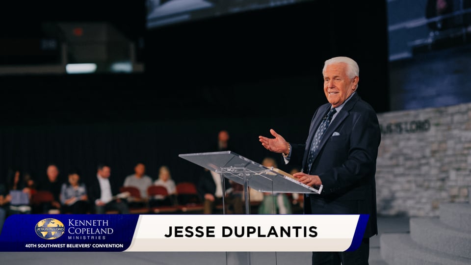 At the 2020 Southwest Believers’ Convention, Jesse Duplantis teaches three ways to know when the gospel becomes “your” gospel. Do you have a religious experience with God or a personal one? The gospel is a message from Father God to His children, a relationship. It is God’s chosen Word for the world! At the 2020 Southwest Believers’ Convention, Jesse Duplantis teaches three ways to know when the gospel becomes “your” gospel. Do you have a religious experience with God or a personal one? The gospel is a message from Father God to His children, a relationship. It is God’s chosen Word for the world!