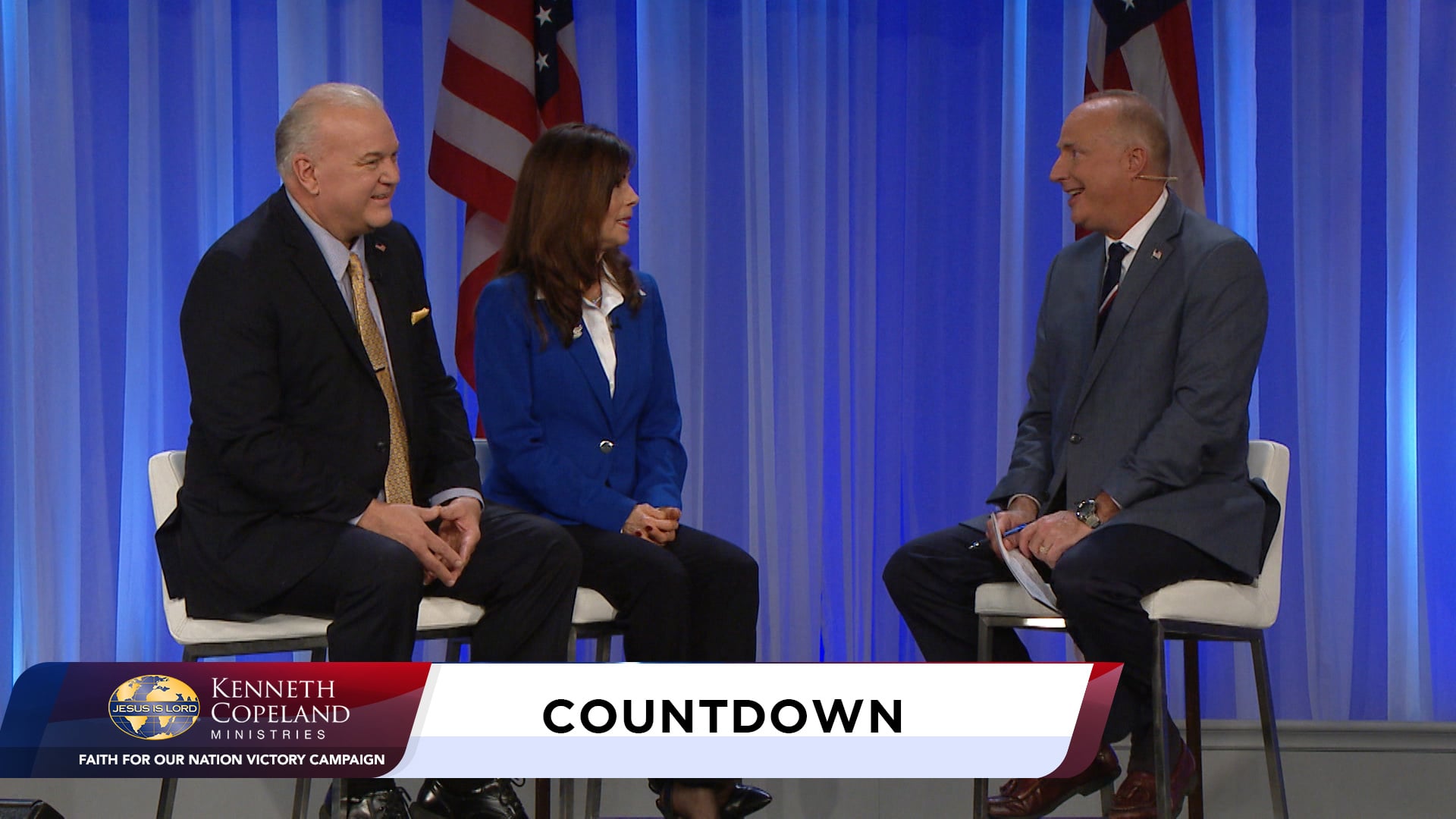 Join Tim Fox, with Kiley Kjellstrom, at the 2020 Faith for Our Nation VICTORY Campaign, as she shares her powerful healing testimony. Dr. Tony Erby and student, Mara Jade Pope, give KCBC updates. Meet Partners, Lance and Barbara McCune. She is a KCM staff member and he is a liaison for the Church in political arenas. Join Tim Fox, with Kiley Kjellstrom, at the 2020 Faith for Our Nation VICTORY Campaign, as she shares her powerful healing testimony. Dr. Tony Erby and student, Mara Jade Pope, give KCBC updates. Meet Partners, Lance and Barbara McCune. She is a KCM staff member and he is a liaison for the Church in political arenas.