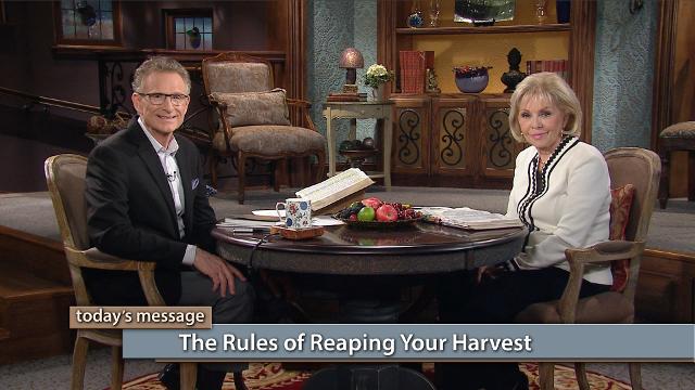You don’t just reap your harvest automatically! Watch Gloria Copeland and Pastor George Pearsons on Believer’s Voice of Victory as they explain the connection between acting on the Word of God and reaping the harvest that belongs to you. It is our responsibility to take in our harvest! You don’t just reap your harvest automatically! Watch Gloria Copeland and Pastor George Pearsons on Believer’s Voice of Victory as they explain the connection between acting on the Word of God and reaping the harvest that belongs to you. It is our responsibility to take in our harvest!