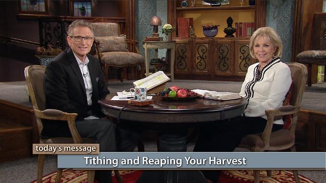 Watch Gloria Copeland and Pastor George Pearsons on Believer’s Voice of Victory as they share about the connection between tithing and reaping your harvest. When you honor God with your tithe, you are in position for a great harvest! Watch Gloria Copeland and Pastor George Pearsons on Believer’s Voice of Victory as they share about the connection between tithing and reaping your harvest. When you honor God with your tithe, you are in position for a great harvest!