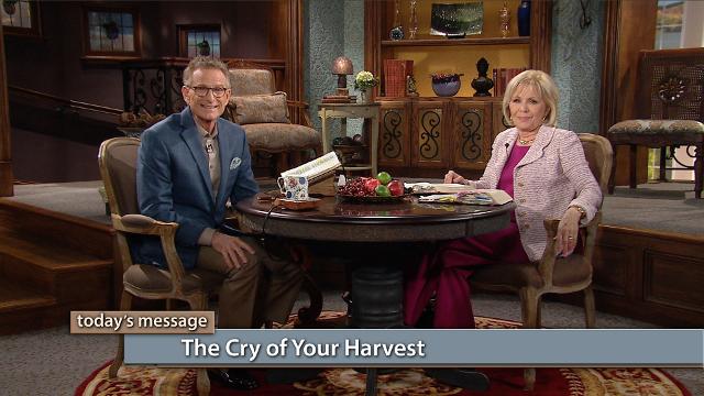 Watch Gloria Copeland and Pastor George Pearsons on Believer’s Voice of Victory as they explain how, from the moment you sow a seed, your harvest is crying out for its rightful owner. Your responsibility is to cry out in faith and call in your harvest! Watch Gloria Copeland and Pastor George Pearsons on Believer’s Voice of Victory as they explain how, from the moment you sow a seed, your harvest is crying out for its rightful owner. Your responsibility is to cry out in faith and call in your harvest!