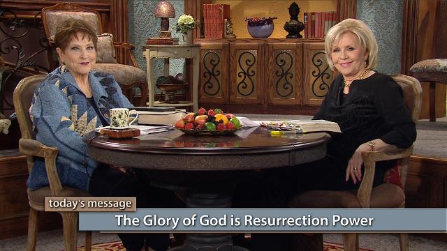 The glory of God is indestructible! Watch Gloria Copeland and Billye Brim on Believer’s Voice of Victory discuss the connection between the glory of God, the blood of Jesus and resurrection power. All are available to you today! The glory of God is indestructible! Watch Gloria Copeland and Billye Brim on Believer’s Voice of Victory discuss the connection between the glory of God, the blood of Jesus and resurrection power. All are available to you today!