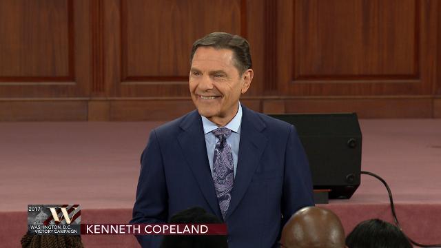 Kenneth Copeland shares the divine exchange of the anointing that happened at the cross of Jesus. You are redeemed from the curse and have received THE BLESSING of Abraham. In addition, Kenneth Copeland also teaches how becoming a Partner with Kenneth Copeland Ministries allows you to receive the benefits of this anointing. Hear more about this message during the Friday morning session of the 2017 Washington, D.C. Victory Campaign. Kenneth Copeland shares the divine exchange of the anointing that happened at the cross of Jesus. You are redeemed from the curse and have received THE BLESSING of Abraham. In addition, Kenneth Copeland also teaches how becoming a Partner with Kenneth Copeland Ministries allows you to receive the benefits of this anointing. Hear more about this message during the Friday morning session of the 2017 Washington, D.C. Victory Campaign.