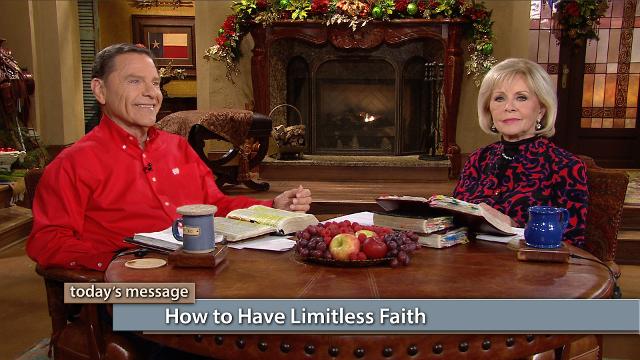 Want to know how to have limitless faith? Watch Kenneth and Gloria Copeland on Believer’s Voice of Victory as they share Partner testimonies that will stir your spirit and increase your faith. Learn how your spirit is tied to the kingdom of God, not the natural world. So, put The WORD to work! Want to know how to have limitless faith? Watch Kenneth and Gloria Copeland on Believer’s Voice of Victory as they share Partner testimonies that will stir your spirit and increase your faith. Learn how your spirit is tied to the kingdom of God, not the natural world. So, put The WORD to work!