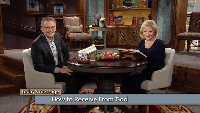 Do you need something in your life today? Follow God’s success formula! Watch Gloria Copeland and Pastor George Pearsons on Believer’s Voice of Victory explain how to receive from God using a special three-step action plan. Do you need something in your life today? Follow God’s success formula! Watch Gloria Copeland and Pastor George Pearsons on Believer’s Voice of Victory explain how to receive from God using a special three-step action plan.