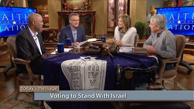 Should we be voting for politicians who stand with Israel? Yes! In this episode of Believer’s Voice of Victory, George Pearsons, Michele Bachmann, David Barton and Keith Butler discuss why Israel is so important to God and the future of America. Tune in to the third episode of Faith for Our Nation—Vote Special.To watch the additional content, click here or go to: kcm.org/votingspecialTo download Pastor George Pearsons' notes "Where Do You Stand – The Political Platforms", click here or go to: emic.org/platforms Should we be voting for politicians who stand with Israel? Yes! In this episode of Believer’s Voice of Victory, George Pearsons, Michele Bachmann, David Barton and Keith Butler discuss why Israel is so important to God and the future of America. Tune in to the third episode of Faith for Our Nation—Vote Special.To watch the additional content, click here or go to: kcm.org/votingspecialTo download Pastor George Pearsons' notes "Where Do You Stand – The Political Platforms", click here or go to: emic.org/platforms