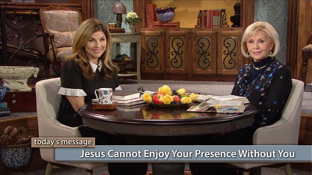 The Lord is going to see His plan fulfilled; will you join Him? Watch Gloria Copeland and Kellie Copeland on Believer’s Voice of Victory as they explore how God’s ability to perfect us is a direct result of our dedication and devotion to Him. Jesus cannot enjoy your presence without you! The Lord is going to see His plan fulfilled; will you join Him? Watch Gloria Copeland and Kellie Copeland on Believer’s Voice of Victory as they explore how God’s ability to perfect us is a direct result of our dedication and devotion to Him. Jesus cannot enjoy your presence without you!