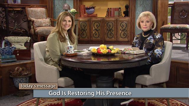 God is restoring His presence on the earth! Since the beginning of time, God has desired to raise up a family to walk in step with Him. Watch Gloria Copeland and Kellie Copeland on Believer’s Voice of Victory to hear how your life can be hidden, directed and perfected by time spent at the feet of Jesus. God is restoring His presence on the earth! Since the beginning of time, God has desired to raise up a family to walk in step with Him. Watch Gloria Copeland and Kellie Copeland on Believer’s Voice of Victory to hear how your life can be hidden, directed and perfected by time spent at the feet of Jesus.