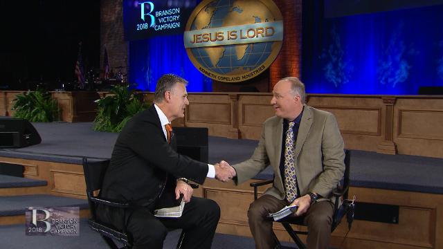 Tim Fox and Pastor Tracy Harris of Harvest International Ministries take time to talk about the healing power in Jesus' Name. Tim Fox and Pastor Tracy Harris of Harvest International Ministries take time to talk about the healing power in Jesus' Name.