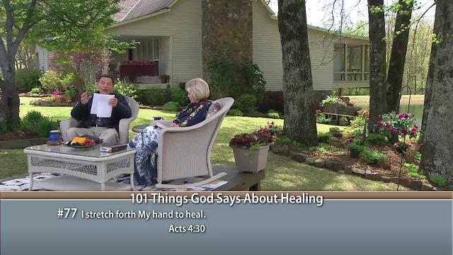 Watch Kenneth and Gloria Copeland on Believer’s Voice of Victory as they share 101 things God says about healing. Learn how grace provided healing, but faith appropriates healing. Sickness is satanic bondage, and you should be loosed today! Watch Kenneth and Gloria Copeland on Believer’s Voice of Victory as they share 101 things God says about healing. Learn how grace provided healing, but faith appropriates healing. Sickness is satanic bondage, and you should be loosed today!