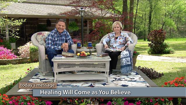 Watch Kenneth and Gloria Copeland on Believer’s Voice of Victory as they share how believing it is God’s will for you to be well is the key to receiving by faith. Learn how to know God is not the creator of sickness or disease. Jesus is your Healer, and healing will come as you believe. Watch Kenneth and Gloria Copeland on Believer’s Voice of Victory as they share how believing it is God’s will for you to be well is the key to receiving by faith. Learn how to know God is not the creator of sickness or disease. Jesus is your Healer, and healing will come as you believe.