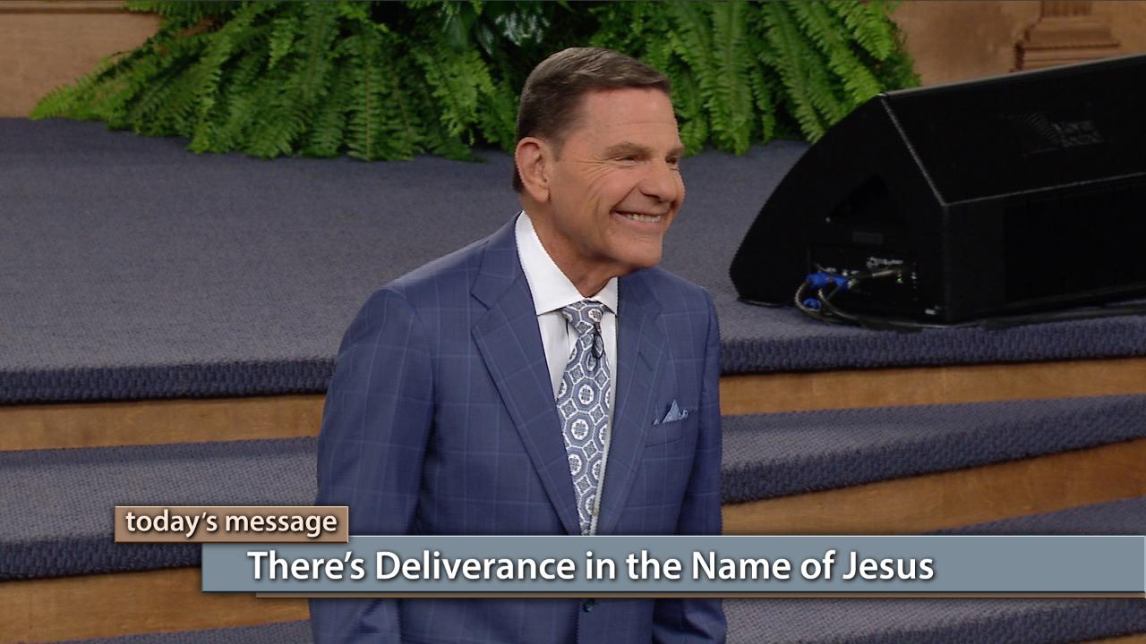 There’s deliverance in the Name of Jesus! Watch Kenneth Copeland on the Believer’s Voice of Victory broadcast as he reveals the supernatural power in the Name of Jesus that belongs to every believer. Learn how to take your authority over every deadly thing, and be totally delivered by that Name! There’s deliverance in the Name of Jesus! Watch Kenneth Copeland on the Believer’s Voice of Victory broadcast as he reveals the supernatural power in the Name of Jesus that belongs to every believer. Learn how to take your authority over every deadly thing, and be totally delivered by that Name!