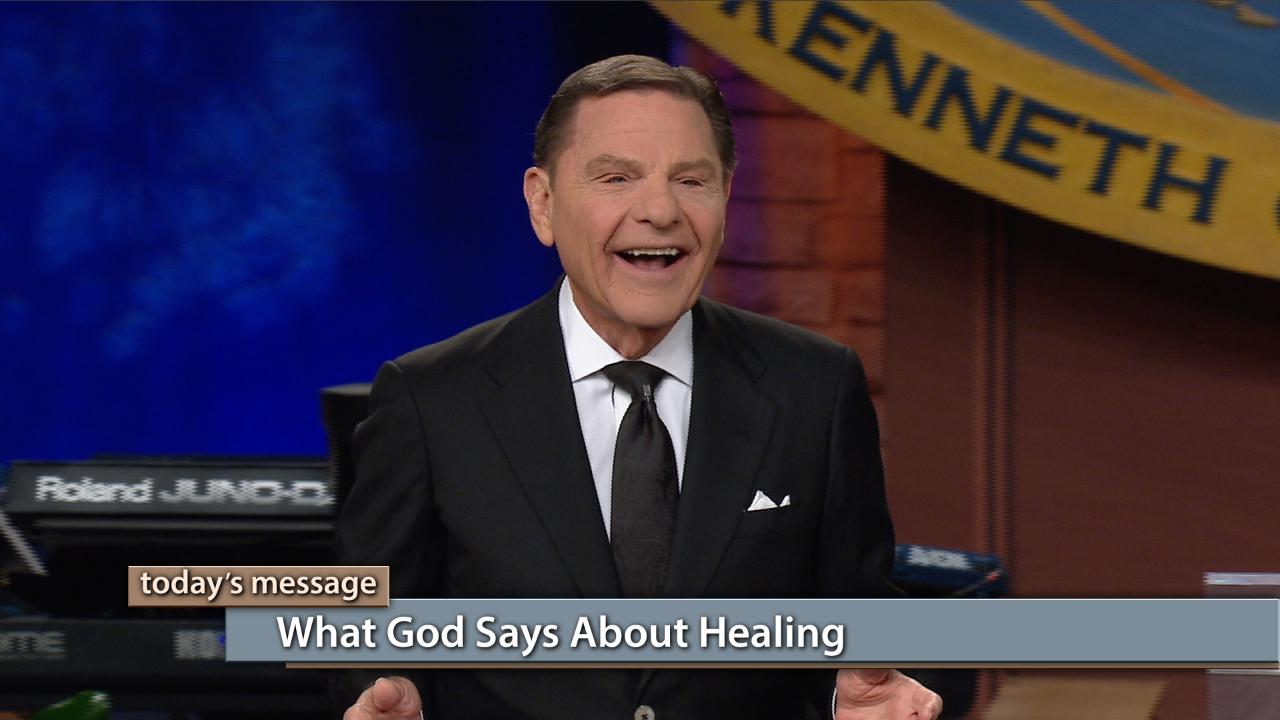 In today’s episode of Believer’s Voice of Victory, Kenneth Copeland begins exploring what God said about healing directly from the Bible. Starting in the Old Testament, he reviews 25 scriptures that will build your faith to receive healing. God is still the Healer today, so tune in and be healed! In today’s episode of Believer’s Voice of Victory, Kenneth Copeland begins exploring what God said about healing directly from the Bible. Starting in the Old Testament, he reviews 25 scriptures that will build your faith to receive healing. God is still the Healer today, so tune in and be healed!