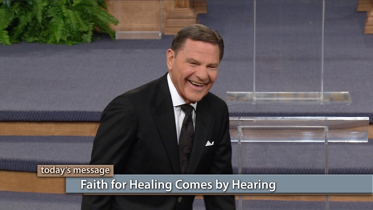 Faith for healing comes by hearing and hearing by The WORD of God! Watch and listen to this episode of Believer’s Voice of Victory as Kenneth Copeland continues sharing more things God said that will build your faith for healing. If you can believe, you can receive your healing! Faith for healing comes by hearing and hearing by The WORD of God! Watch and listen to this episode of Believer’s Voice of Victory as Kenneth Copeland continues sharing more things God said that will build your faith for healing. If you can believe, you can receive your healing!