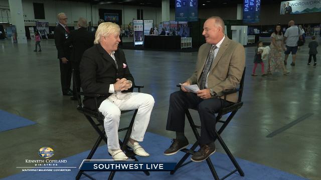 Participate with Tim Fox and Greg Stephens in the Saturday morning backstage interviews at the 2018 Southwest Believers' Convention in Fort Worth, Texas. Participate with Tim Fox and Greg Stephens in the Saturday morning backstage interviews at the 2018 Southwest Believers' Convention in Fort Worth, Texas.