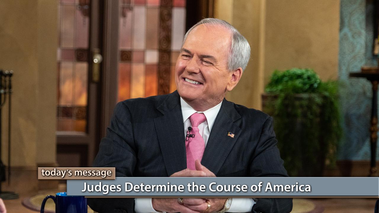 Judges are changing America—and your vote chooses those judges! Watch George Pearsons, Buddy Pilgrim and Michele Bachmann on Believer’s Voice of Victory as they share why Christians are great influencers of government decisions in the United States. Judges determine the course of America—that’s why your vote is needed! Judges are changing America—and your vote chooses those judges! Watch George Pearsons, Buddy Pilgrim and Michele Bachmann on Believer’s Voice of Victory as they share why Christians are great influencers of government decisions in the United States. Judges determine the course of America—that’s why your vote is needed!