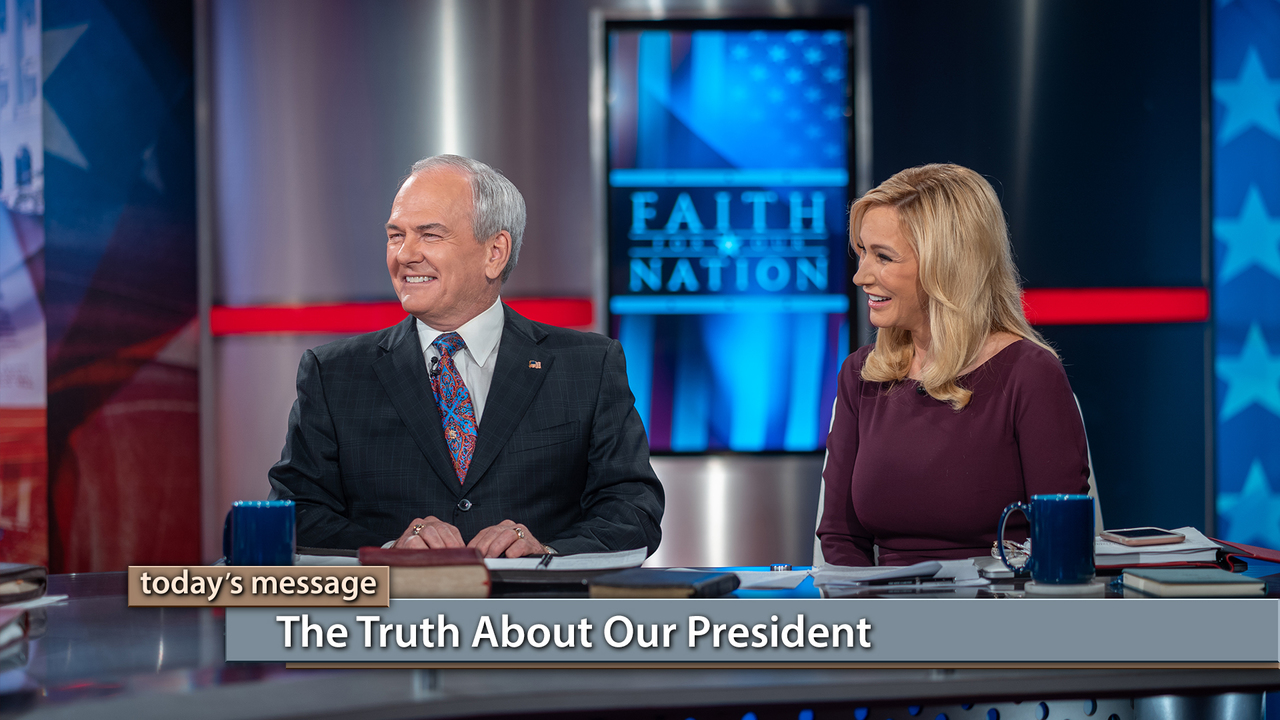 What is the truth about President Donald Trump? Find out from George and Terri Pearsons, Buddy Pilgrim, and Paula White-Cain on this special "Faith for Our Nation" series of Believer’s Voice of Victory. Paula shares, from her personal experience, how Donald Trump loves people, loves God and leads this country with passion. Learn the truth about our president and prepare to vote the Bible in the 2018 midterm elections. Your vote is critical! What is the truth about President Donald Trump? Find out from George and Terri Pearsons, Buddy Pilgrim, and Paula White-Cain on this special "Faith for Our Nation" series of Believer’s Voice of Victory. Paula shares, from her personal experience, how Donald Trump loves people, loves God and leads this country with passion. Learn the truth about our president and prepare to vote the Bible in the 2018 midterm elections. Your vote is critical!