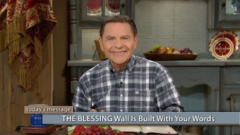 THE BLESSING Wall Is Built With Your Words